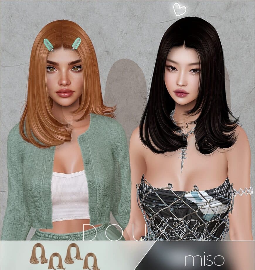 Прическа Miso Hairstyle